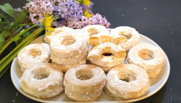 Biscuits vintage en forme d'anneaux - Recette en vidéo 