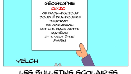 les bulletins scolaires du Capitaine Haddock : géographie