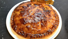 Galette des rois aux pommes à la crème d'amandes - Recette en vidéo