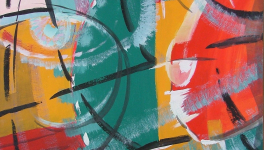 Peintures au fil du temps - les 3 lunes - 1997