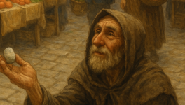 Le mendiant et le joli petit caillou...