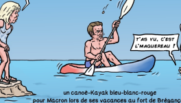 les vacances 2023 de Macron au fort de Brégançon