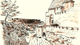 Grignols (Dordogne) - le château