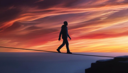 La vie ne tient qu’à un fil.