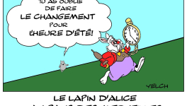 le lapin d'Alice au pays des merveilles sous pression