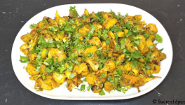 Chou-fleur aux épices, cuit au four - Recette en vidéo