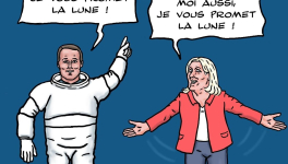 Marine Le Pen promet la lune