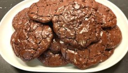 Cookies brownies aux noix, sans farine et sans gluten - Recette en vidéo 