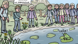 balade au bord d'un lac