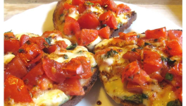 Tartines à la caprese