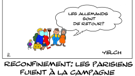 Les parisiens se ruent à la campagne