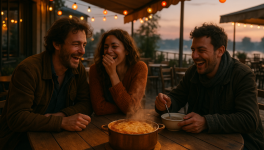 Sous les lampions...