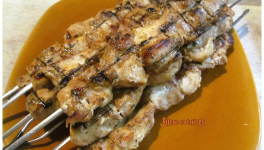 Brochettes grillées de poulet
