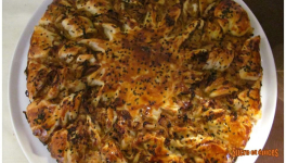 Tarte soleil au chou