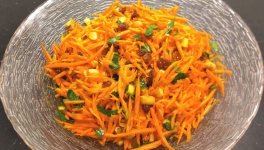 Carottes râpées à l'indienne - Recette en vidéo