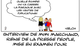 Reine de la Presse People à la une