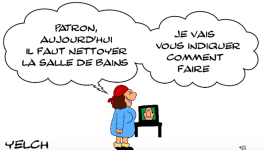 les femmes de ménage aiment le télétravail