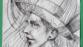 Plumes au vent - jeux d'ombre et de lumière- 2021