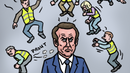 Macron et son angoisse des gilets jaunes