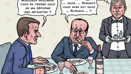 Hollande invité à un repas à l'Elysée