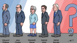 Macron et sa collection de Premiers ministres