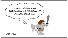 Le rat qui était fan de Conan le barbare
