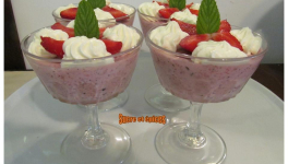 Mousse de fraises au Jujube (Graines de la Paix)