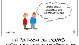 Il y a des complotistes partout