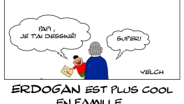 Erdogan est plus cool en famille 