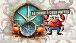Le crabe à deux pattes