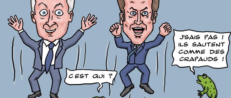 la victoire pour Macron et Le Maire