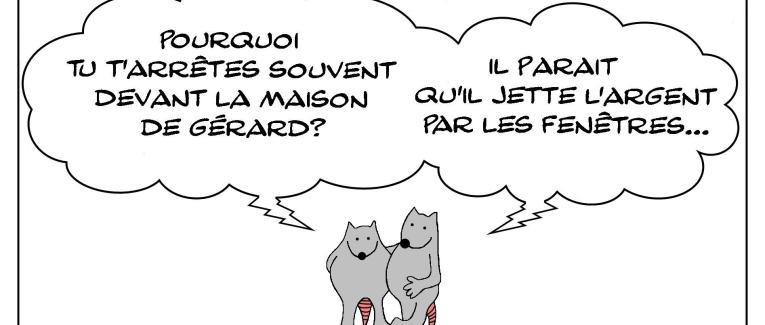 Le rat qui cherchait de l'argent