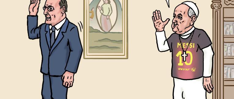 Jean Castex rencontre le Pape