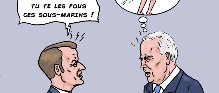 Biden et Macron ne sont plus copains