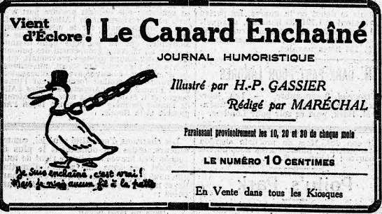 Du plomb dans l'aile au Canard ?
