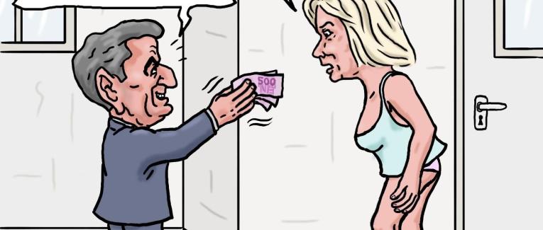 Sarkozy fait un don à Valérie Pécresse