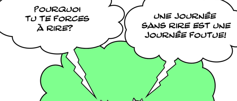 Rire forcé