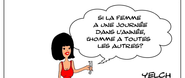 Le rat qui s'intéressait à la journée de la femme
