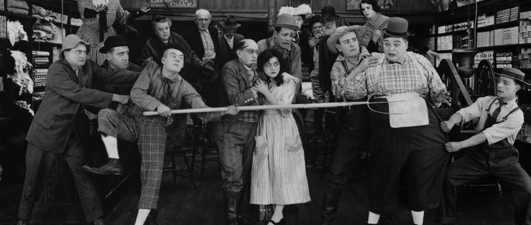Fatty garçon boucher (The Butcher boy, Roscoe Arbuckle, 1917)