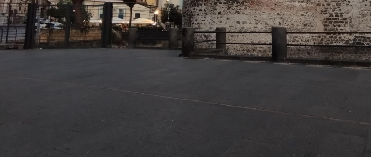 Via Castello Ursino, Catane.