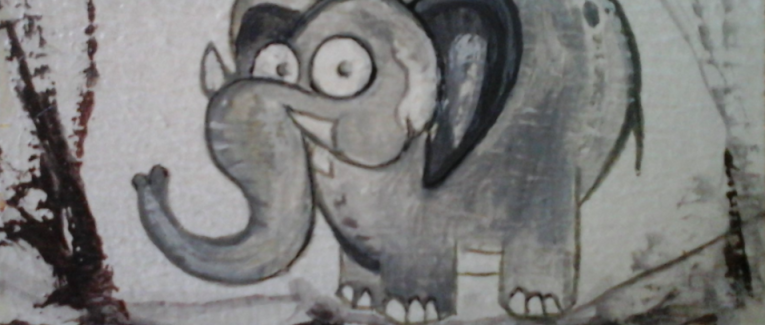 RIGOLO L' ELEPHANT GRIS