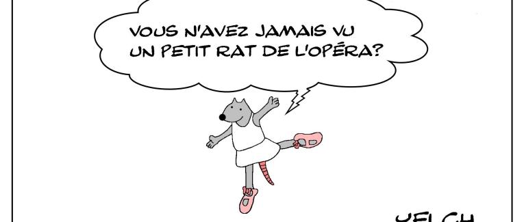 Le rat qui faisait des entrechats