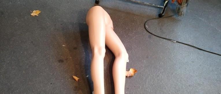 Jambes effeuillées