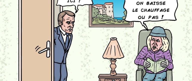 Macron et son plan de sobriété énergétique