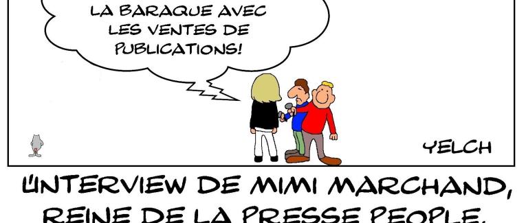 Reine de la Presse People à la une
