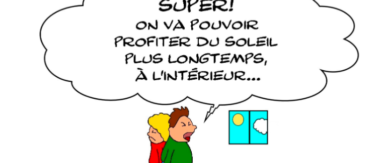 HEURE D'ETE ET CONFINEMENT
