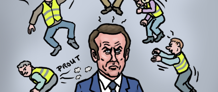 Macron et son angoisse des gilets jaunes