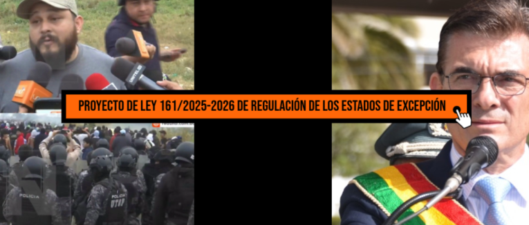 El presidente boliviano ante un escenario de riesgo por ley inconclusa que implica a Policías, militares y civiles paramilitares