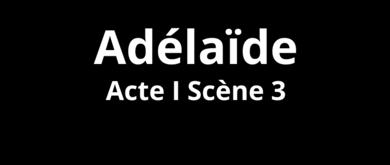 Acte I Scène 3