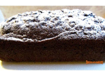 Cake à la banane avec des pépites de chocolat